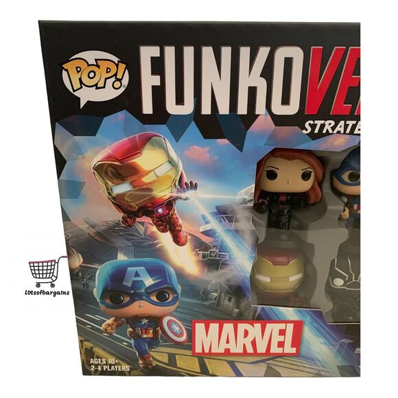 Funko Funkoverse Marvel 100 4 Pack Strategy Board Game Unopened Brand New - Picture 6 of 9